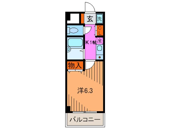 イースガーデンの物件間取画像